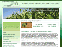 Tablet Screenshot of lincolnwayenergy.com